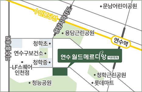 오시는길 약도